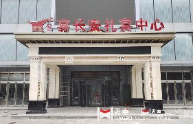 咸陽宴長安禮宴中心旋轉(zhuǎn)門工程